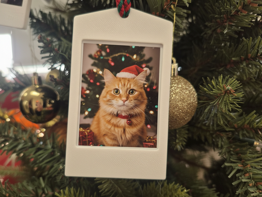 Photo Ornament Frame Fits Polaroid Instax Mini - Set of 3